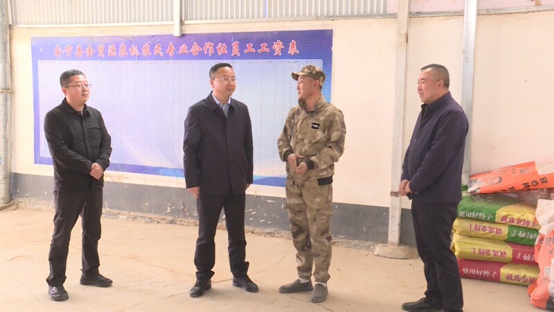 李桐调研全县近期重点工作